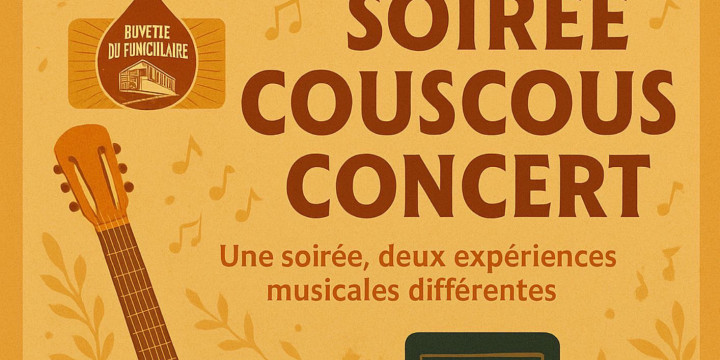 Soirée couscous concert