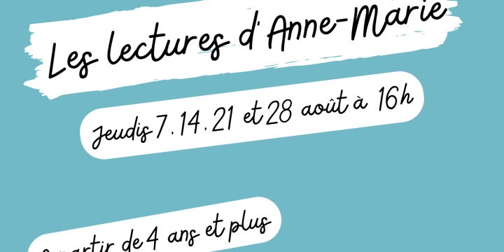 Les lectures d'Anne-Marie