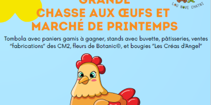 Grande Chasse aux œufs et Marché de Printemps