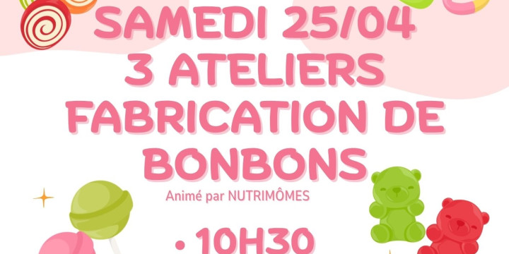 Atelier : Fabrication de bonbons