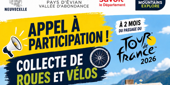 Appel à participation – Collecte de roues et vélos